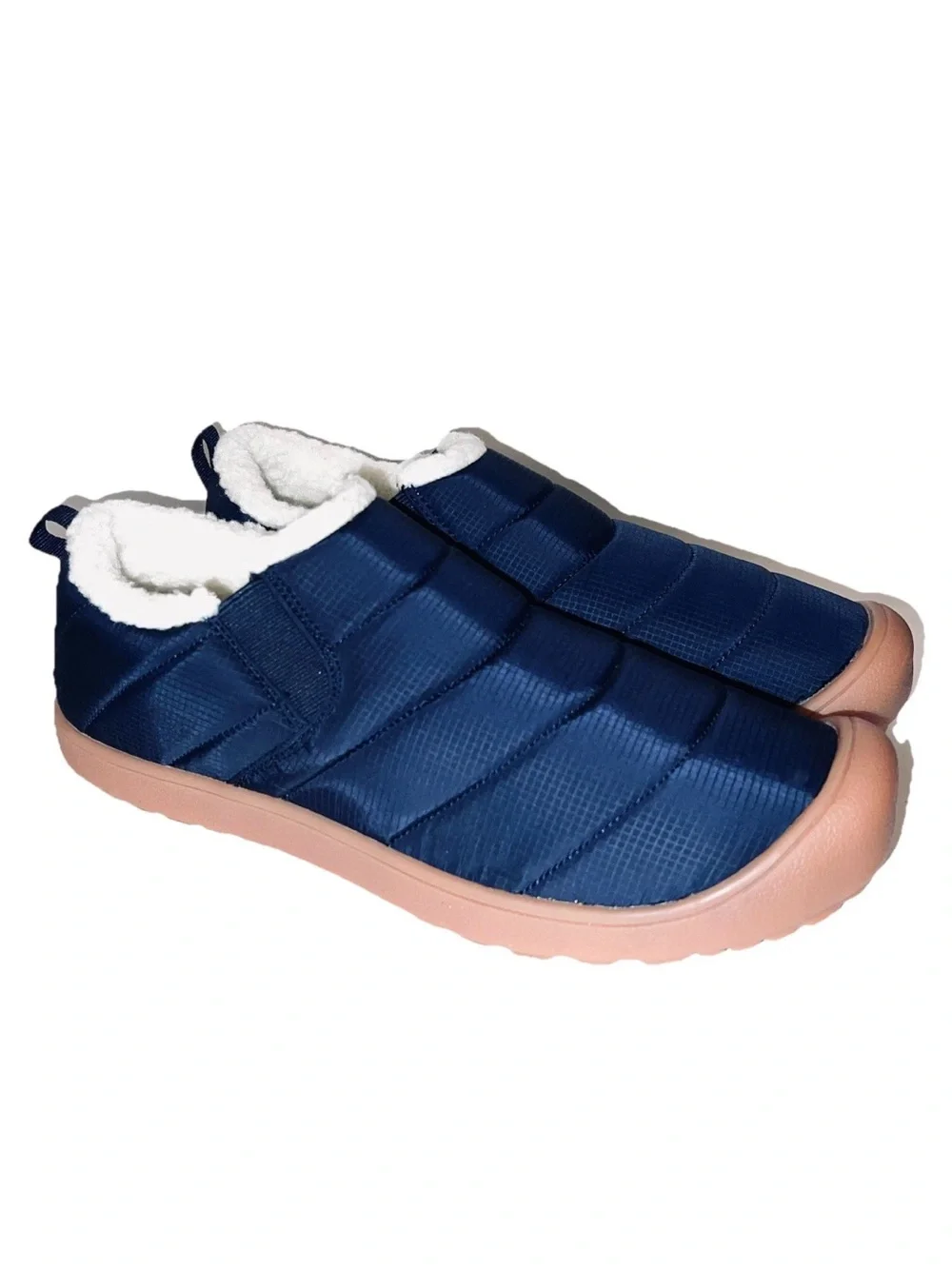 Coldwater Creek Dakota Trail Faux Fur Lined Slip On Comfort Shoes Sz 11